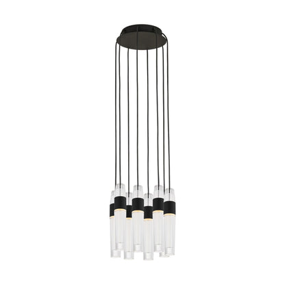 Visual Comfort Lassell 2 Light 11" Wide LED Crystal Chandelier - 2700K, 90 CRI, 3648 Lumens