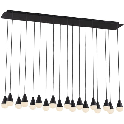 Visual Comfort Cupola 45" Wide Linear Chandelier