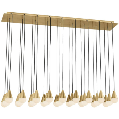 Visual Comfort Cupola 45" Wide Linear Chandelier