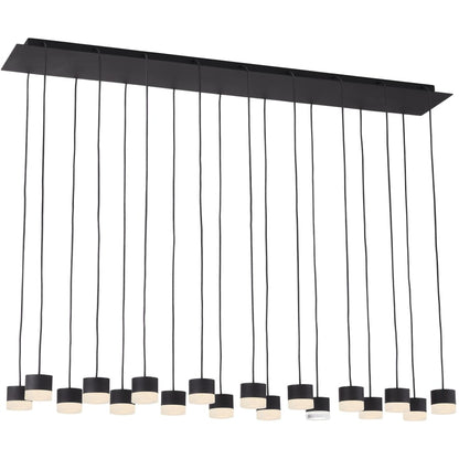Visual Comfort Gable 45" Wide Linear Chandelier
