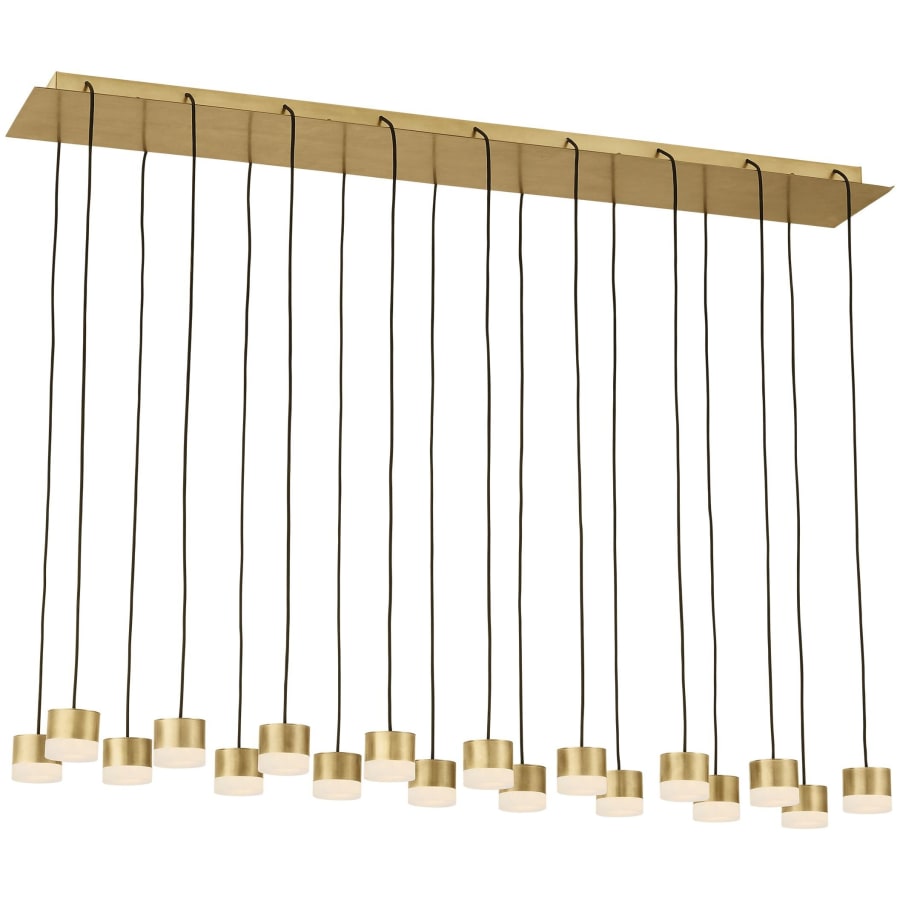 Visual Comfort Gable 45" Wide Linear Chandelier