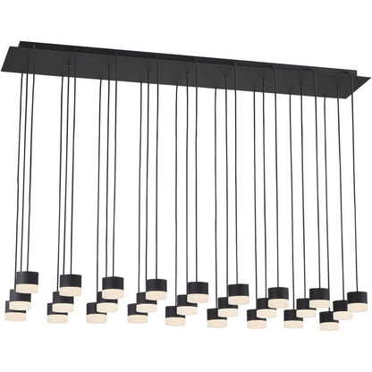 Visual Comfort Gable 45" Wide Linear Chandelier