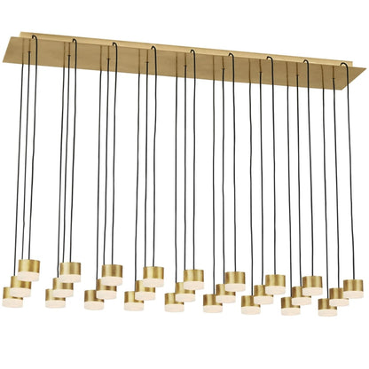 Visual Comfort Gable 45" Wide Linear Chandelier