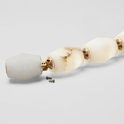 Visual Comfort Collier 2" Wide Linear Chandelier