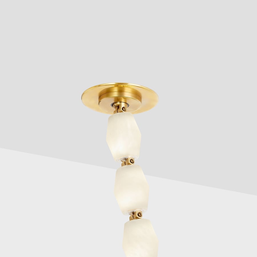 Visual Comfort Collier 2" Wide Linear Chandelier