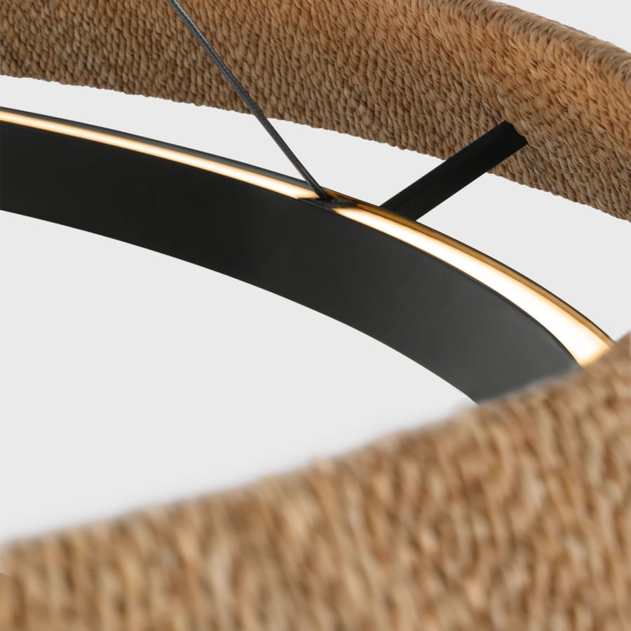 Visual Comfort Noa 51" Wide Ring Chandelier