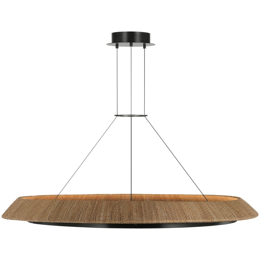 Visual Comfort Noa 51" Wide Ring Chandelier