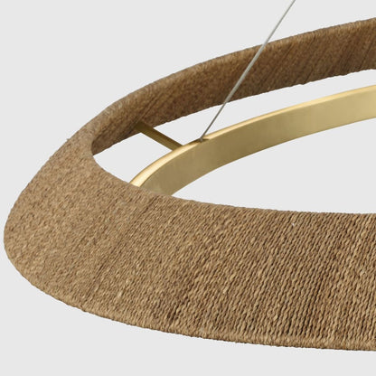 Visual Comfort Noa 51" Wide Ring Chandelier