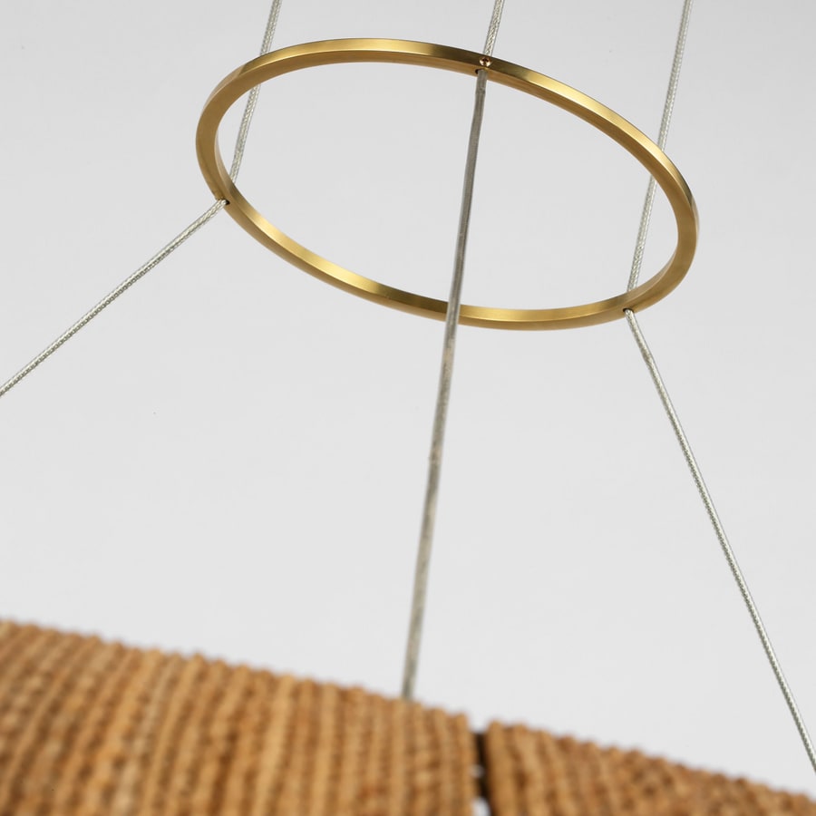 Visual Comfort Noa 51" Wide Ring Chandelier