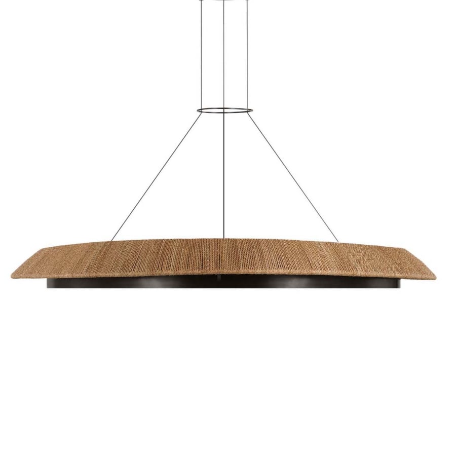 Visual Comfort Noa 51" Wide Ring Chandelier