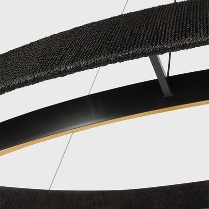 Visual Comfort Noa 51" Wide Ring Chandelier