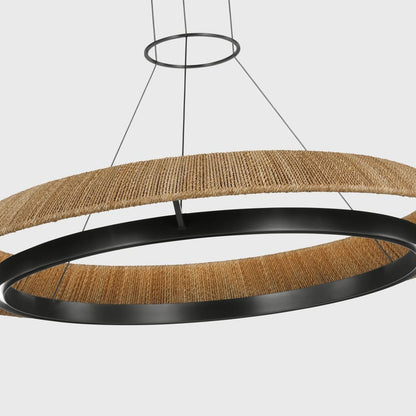 Visual Comfort Noa 39" Wide Ring Chandelier