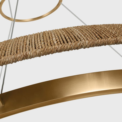 Visual Comfort Noa 39" Wide Ring Chandelier