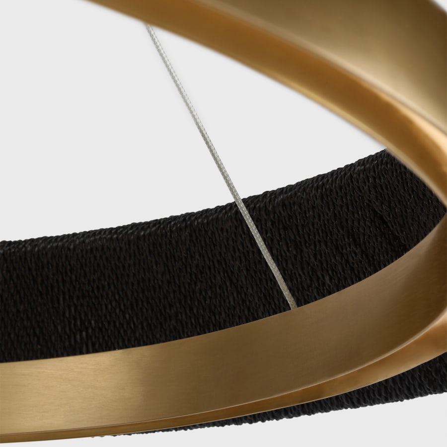 Visual Comfort Noa 39" Wide Ring Chandelier