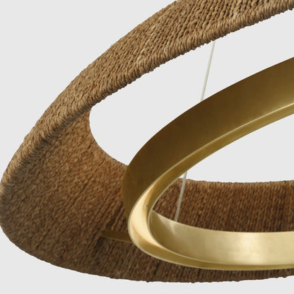 Visual Comfort Noa 33" Wide Ring Chandelier