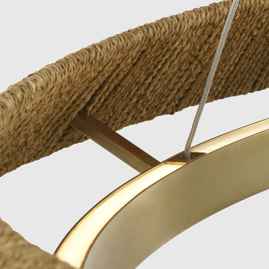 Visual Comfort Noa 33" Wide Ring Chandelier