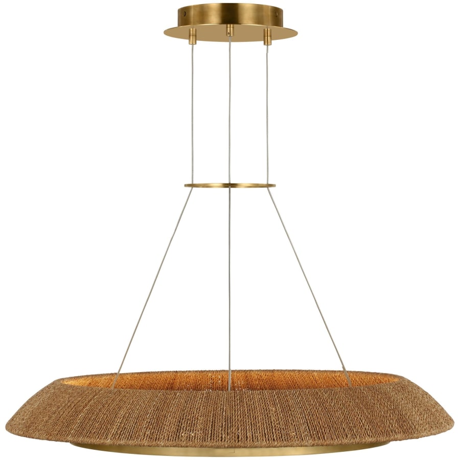 Visual Comfort Noa 33" Wide Ring Chandelier