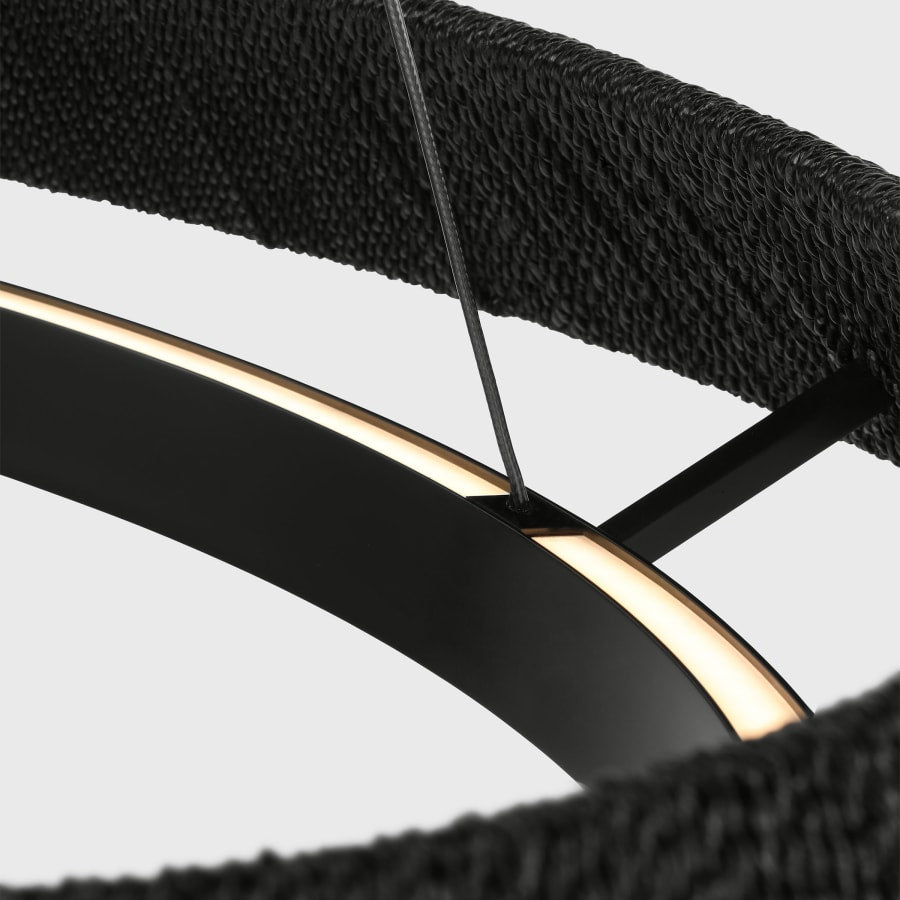 Visual Comfort Noa 33" Wide Ring Chandelier