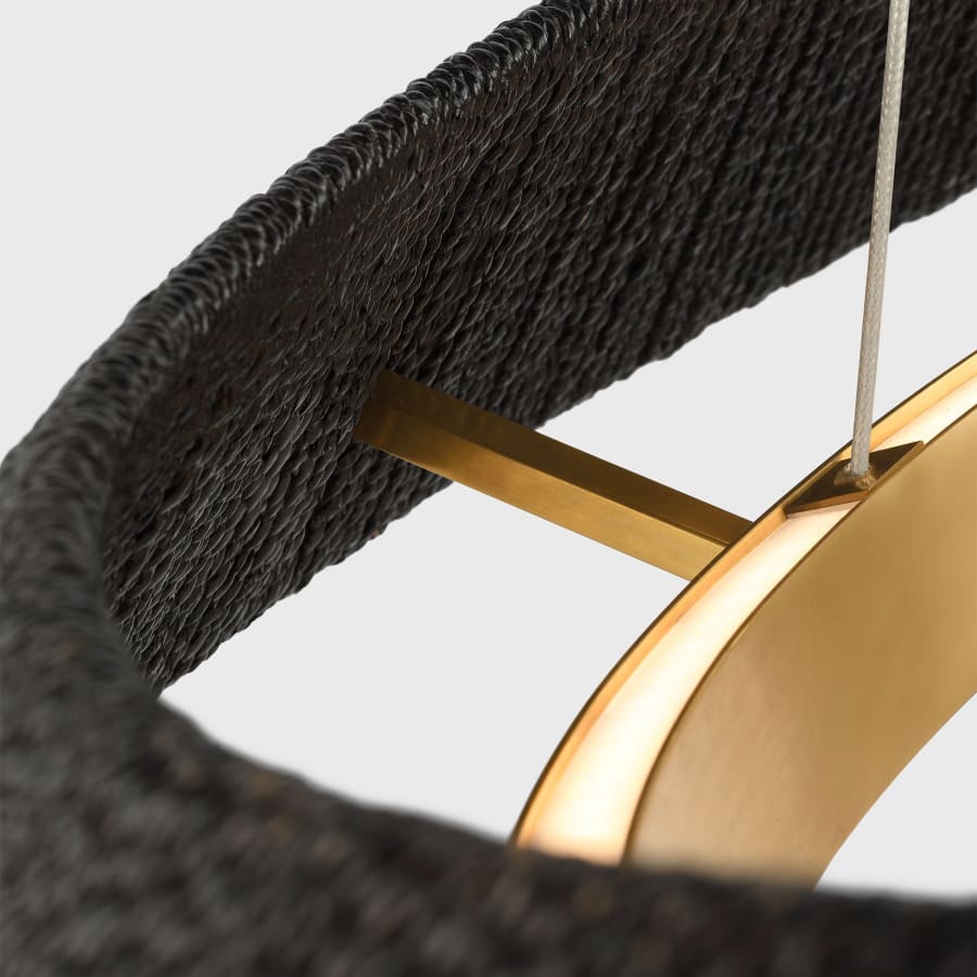 Visual Comfort Noa 33" Wide Ring Chandelier
