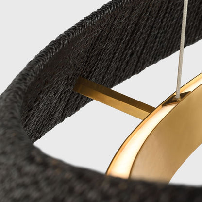 Visual Comfort Noa 33" Wide Ring Chandelier