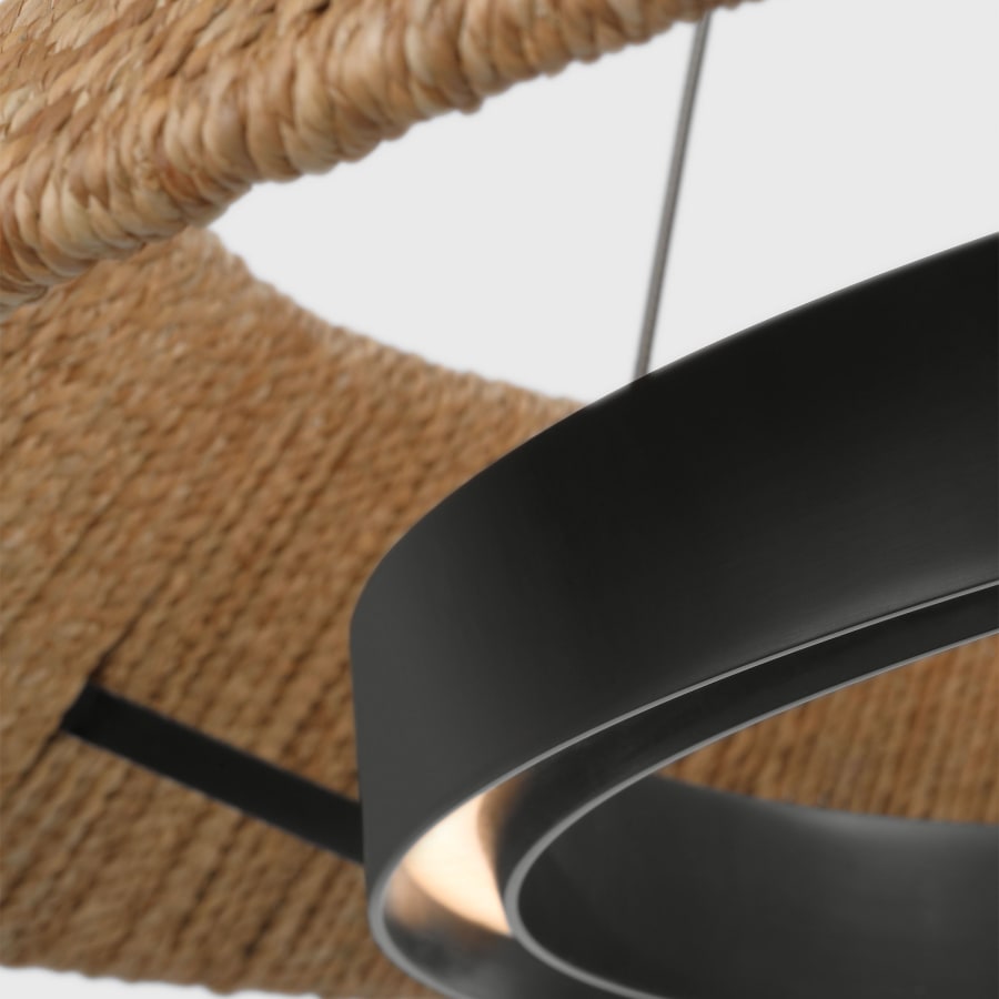 Visual Comfort Noa 28" Wide Ring Chandelier