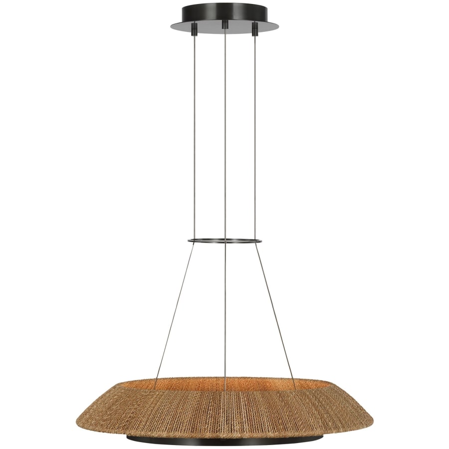 Visual Comfort Noa 28" Wide Ring Chandelier