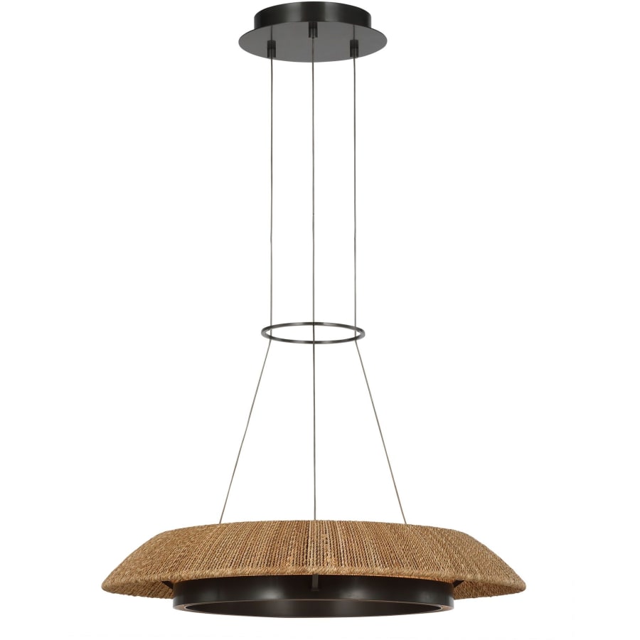 Visual Comfort Noa 28" Wide Ring Chandelier