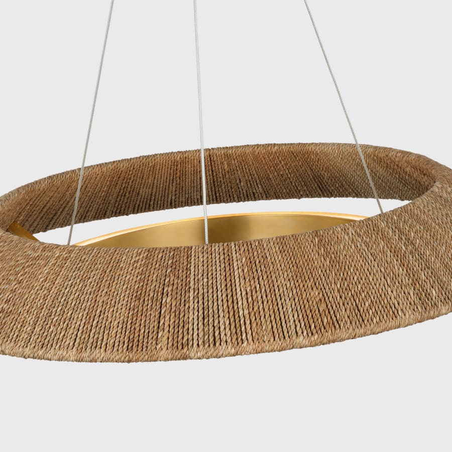 Visual Comfort Noa 28" Wide Ring Chandelier