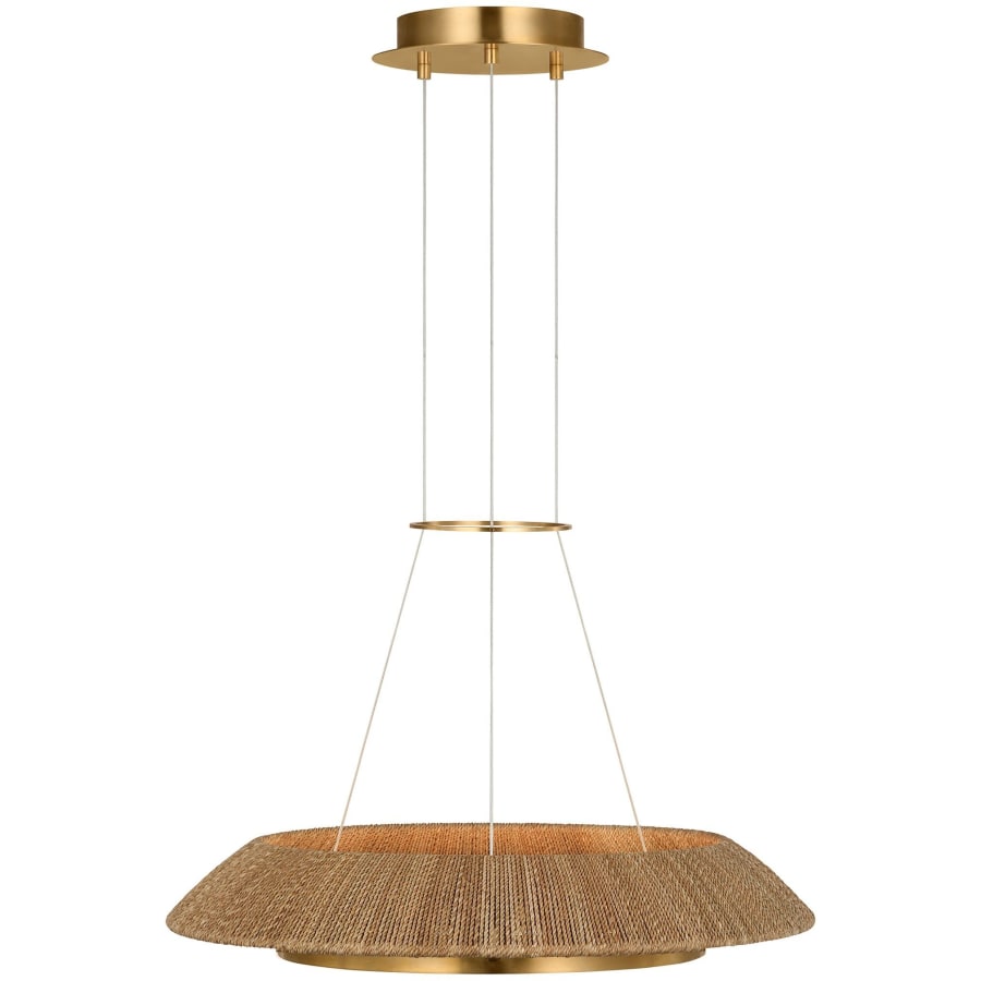 Visual Comfort Noa 28" Wide Ring Chandelier
