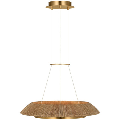 Visual Comfort Noa 28" Wide Ring Chandelier