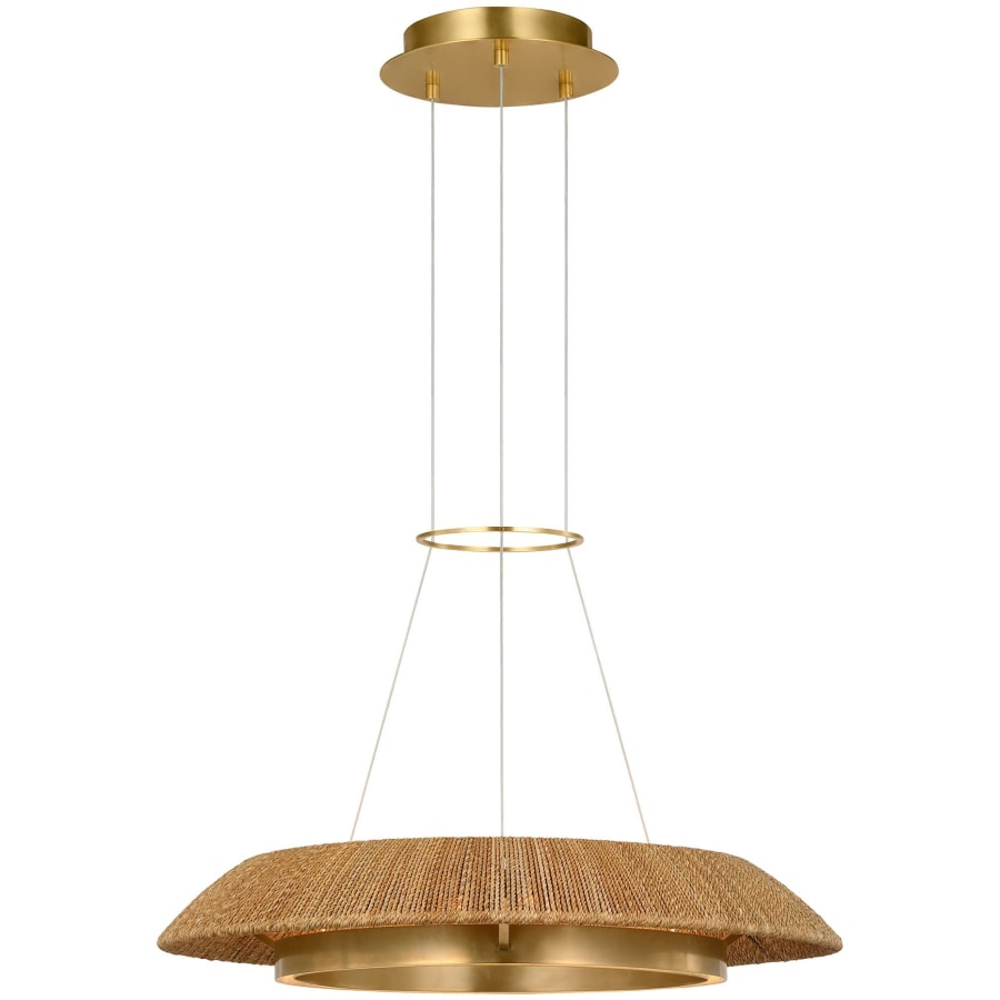 Visual Comfort Noa 28" Wide Ring Chandelier