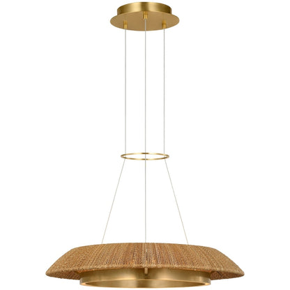 Visual Comfort Noa 28" Wide Ring Chandelier
