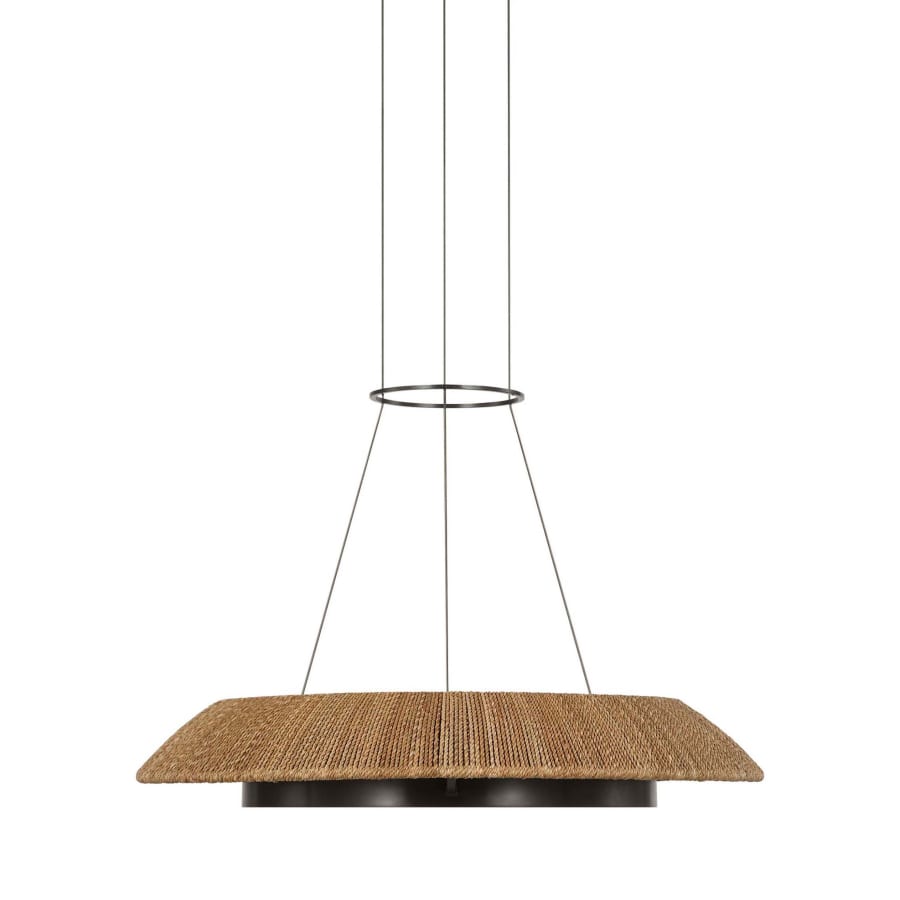 Visual Comfort Noa 28" Wide Ring Chandelier