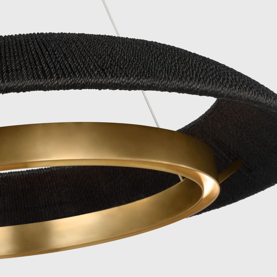 Visual Comfort Noa 28" Wide Ring Chandelier
