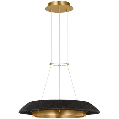 Visual Comfort Noa 28" Wide Ring Chandelier