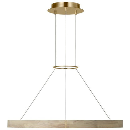 Visual Comfort Ashok 31" Wide LED Ring Chandelier