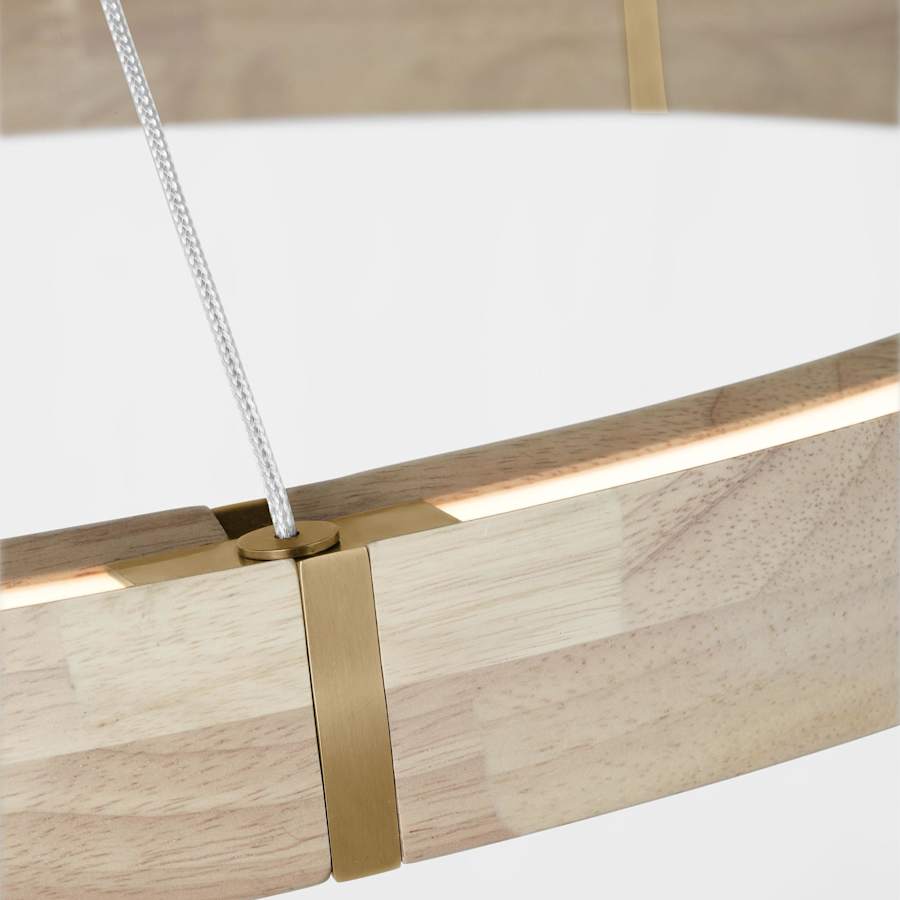 Visual Comfort Ashok 37" Wide LED Ring Chandelier