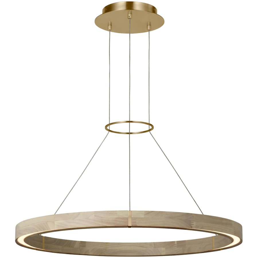 Visual Comfort Ashok 37" Wide LED Ring Chandelier