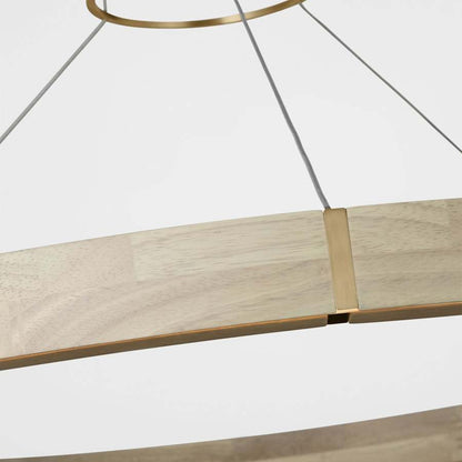 Visual Comfort Ashok 49" Wide LED Ring Chandelier