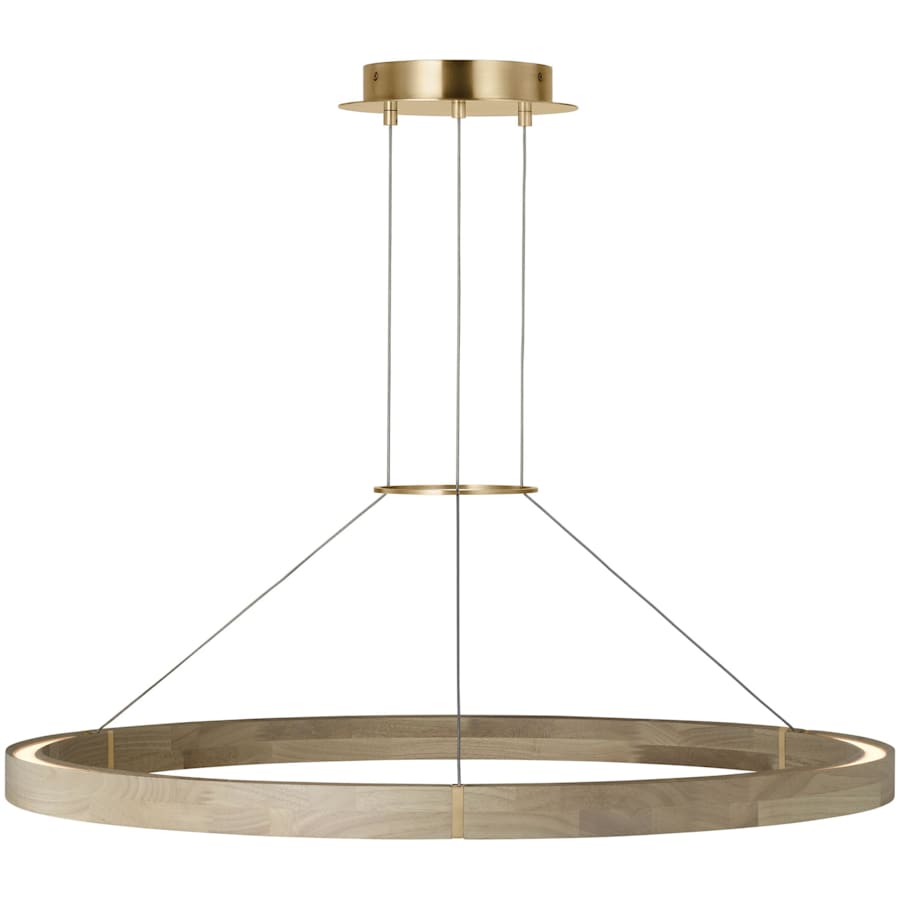 Visual Comfort Ashok 49" Wide LED Ring Chandelier