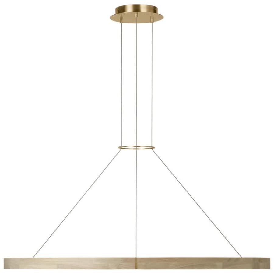 Visual Comfort Ashok 49" Wide LED Ring Chandelier