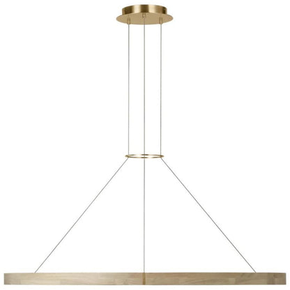 Visual Comfort Ashok 49" Wide LED Ring Chandelier