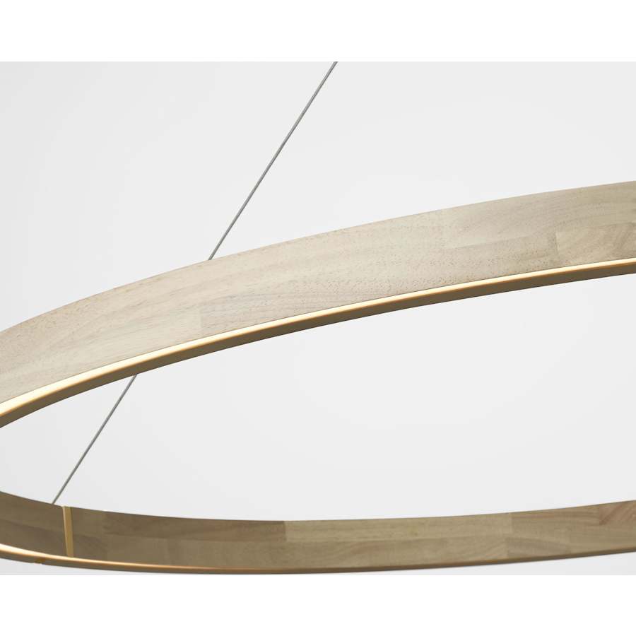 Visual Comfort Ashok 65" Wide LED Ring Chandelier
