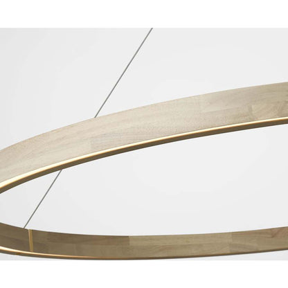 Visual Comfort Ashok 65" Wide LED Ring Chandelier