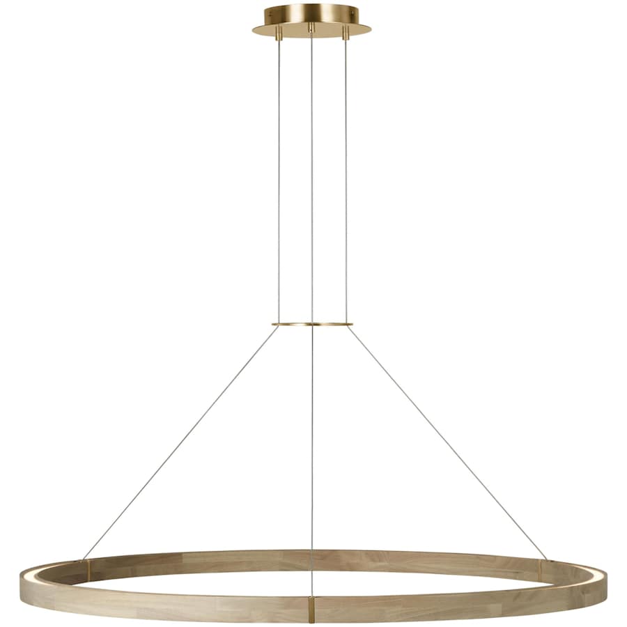 Visual Comfort Ashok 65" Wide LED Ring Chandelier