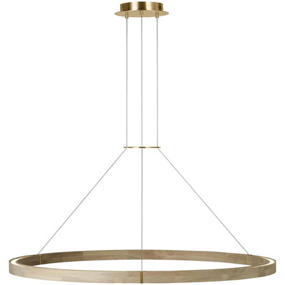 Visual Comfort Ashok 65" Wide LED Ring Chandelier