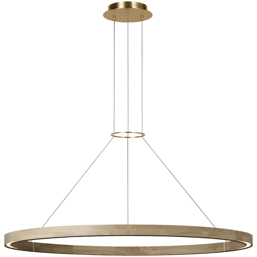 Visual Comfort Ashok 65" Wide LED Ring Chandelier