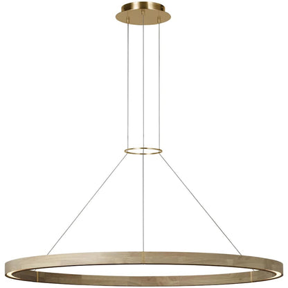 Visual Comfort Ashok 65" Wide LED Ring Chandelier