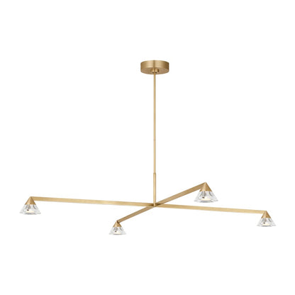 Visual Comfort Midrand 52" Wide LED Crystal Chandelier
