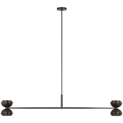 Visual Comfort Shanti 60" Wide LED Linear Chandelier